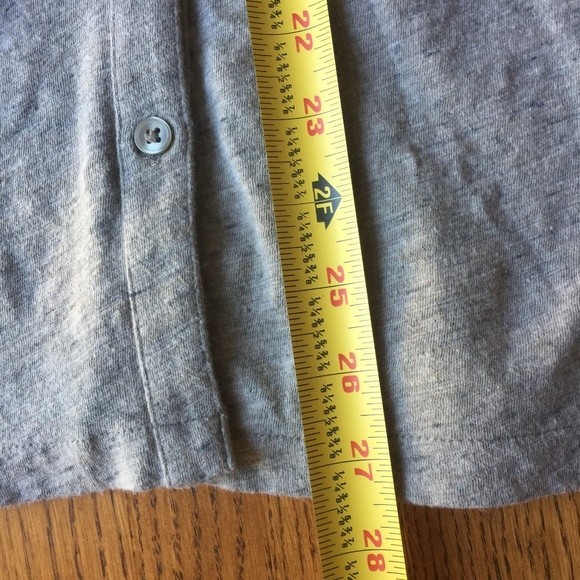 Natural Reflections Cotton Button Down Shirt L Ecru Tan Long Sleeve Outdoor - Picture 5 of 5